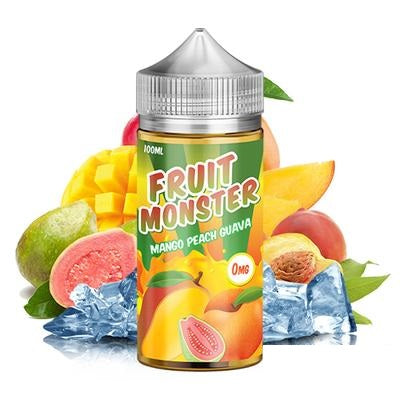 Mango Peach Guava By Frozen Fruit Monster | Fruit Monster Vape Juice | E Juice | E-Liquid | Vapelink Australia