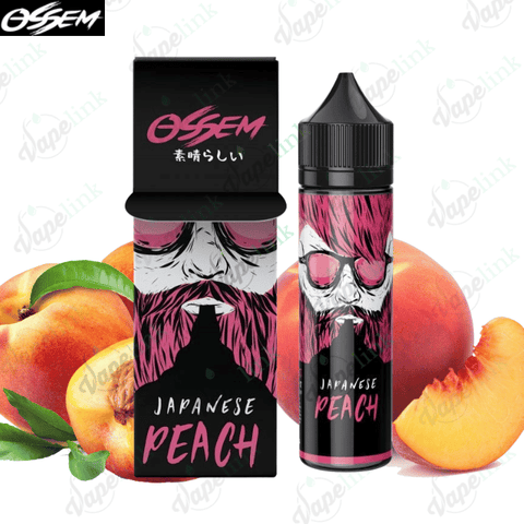 Ossem Fruity Series - Japanese Peach 60ml | Vapelink Vape Shop Melbourne