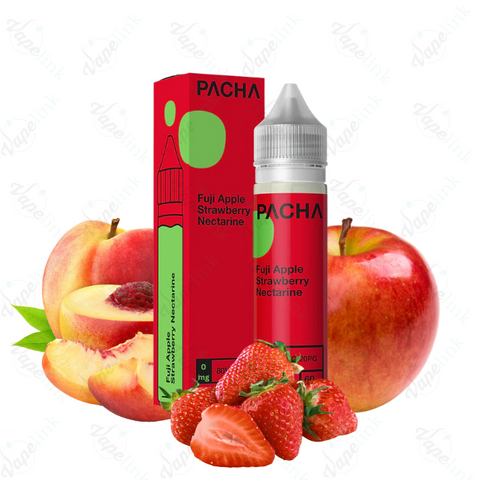 Pacha Mama - Fuji Apple Strawberry Nectarine 60ml vapelink.com.au