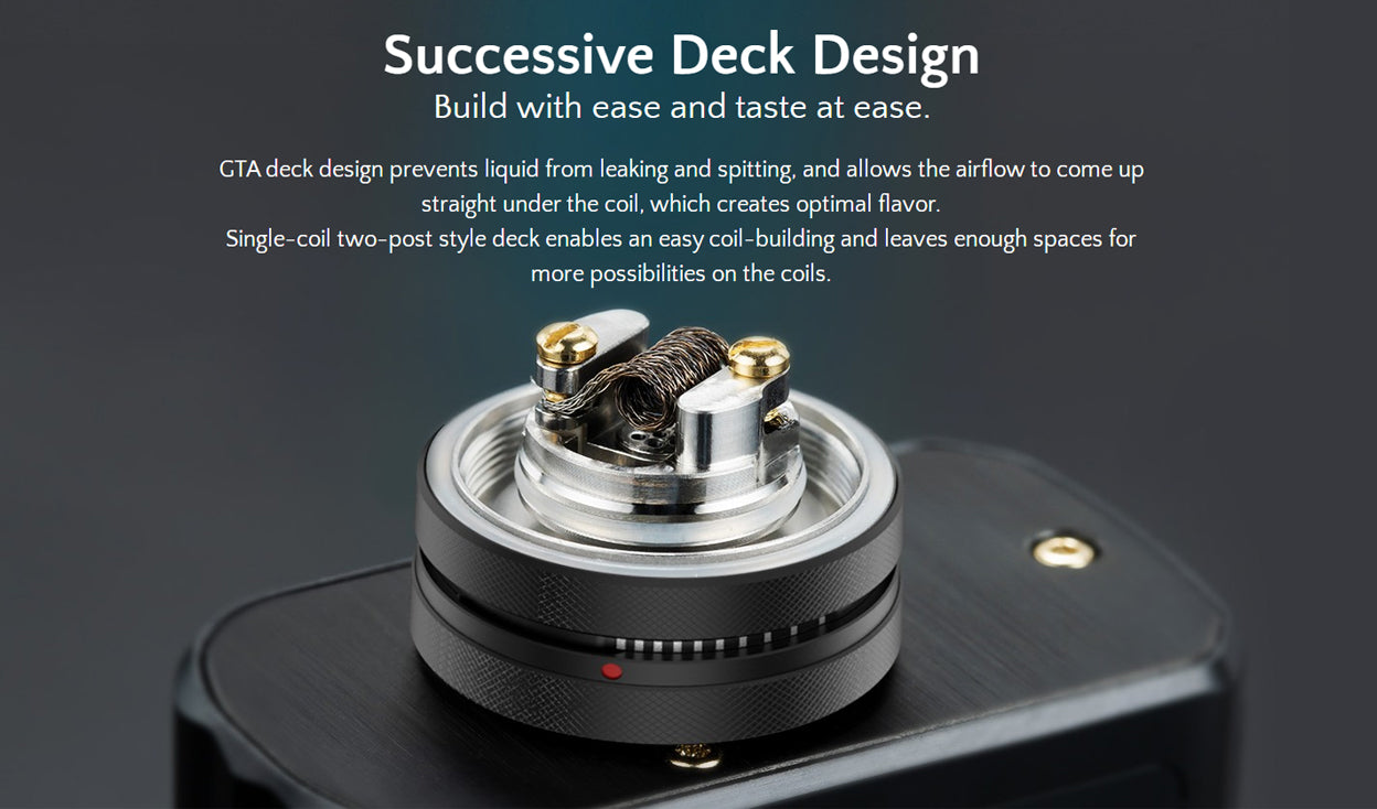 Digiflavor S (Siren) MTL RTA V4 Atomizer Deck Design | Vapelink Australia