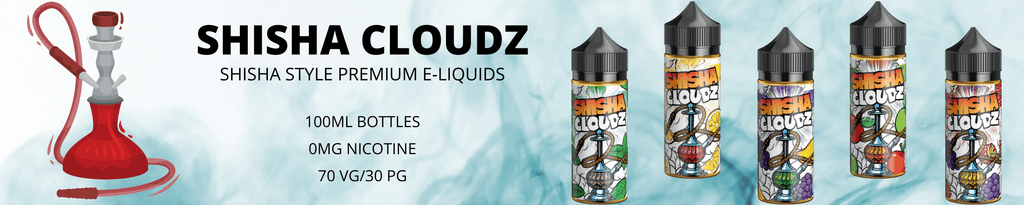 Shisha Cloudz E-Liquids Banner
