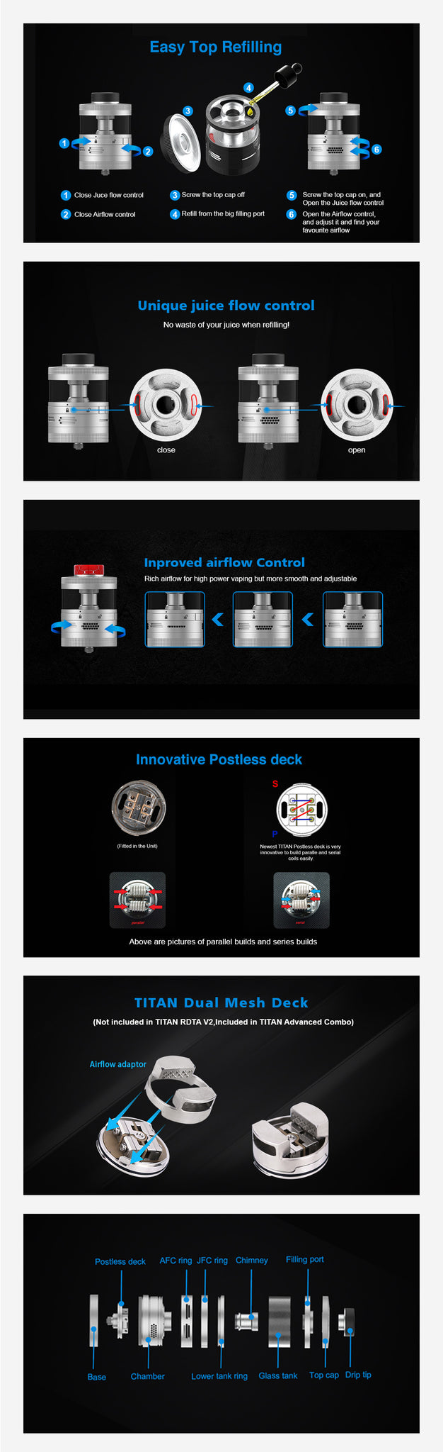 Steam Crave Aromamizer Titan V2 RDTA 20 in Australia