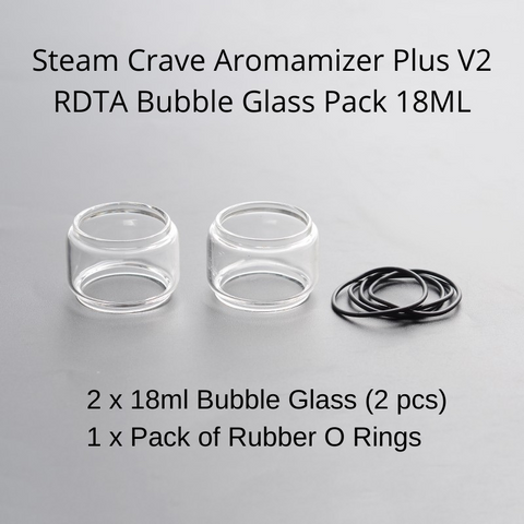 Steam Crave 18ml Glass