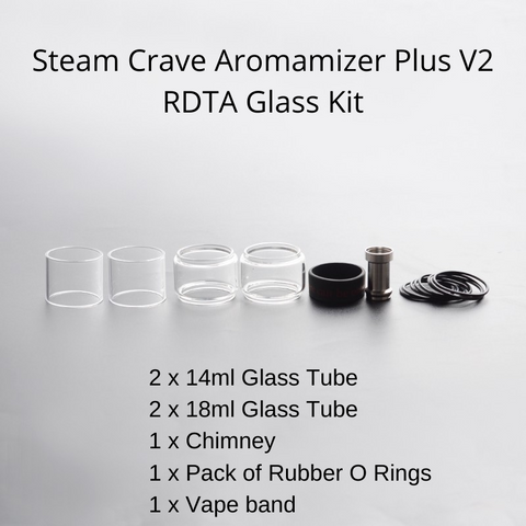 Steam Crave Glass Kit