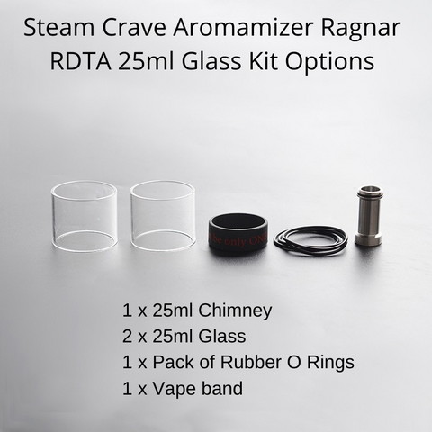 Steam Crave Ragnar Glass Kit
