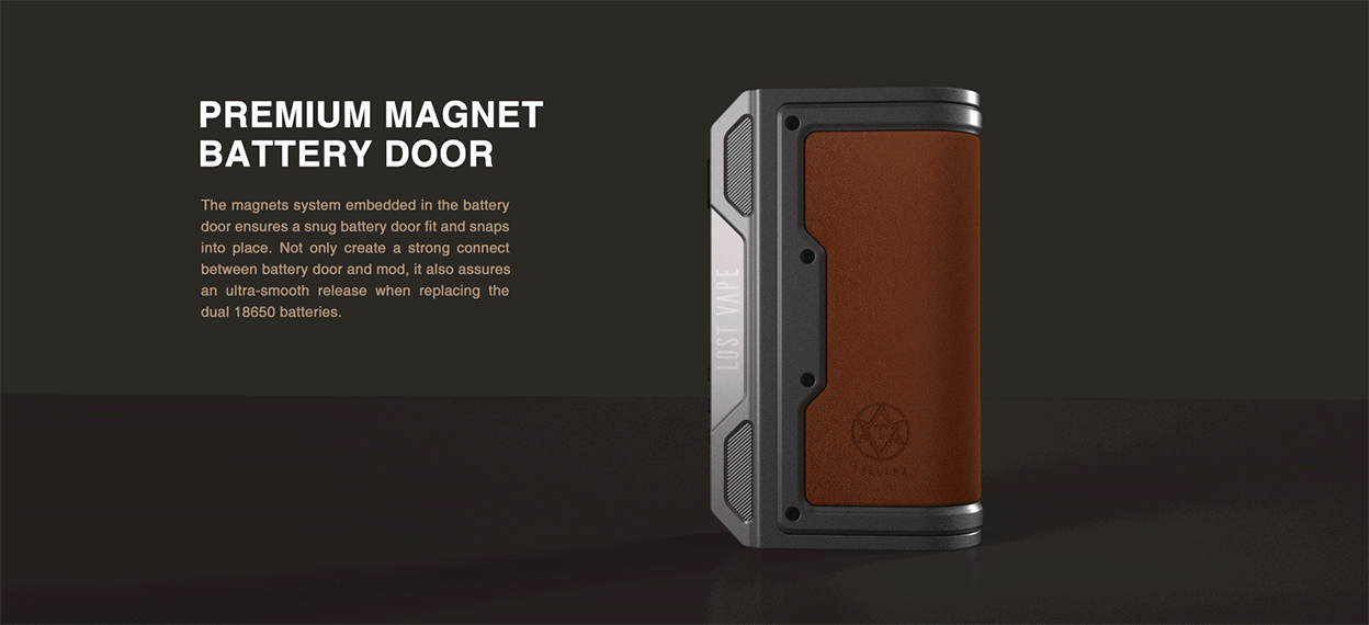 Lost Vape Thelema DNA250C Box Mod (Gift Box)-Premium Magnet Battery Door