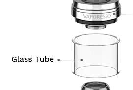 Vaporesso NRG PE Tank Replacement Glass