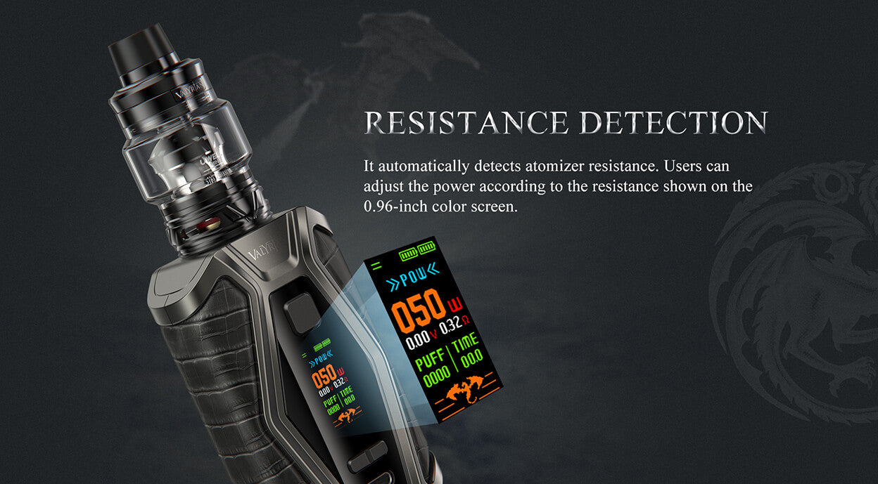 Uwell Valyrian 3 200W Kit 6ml-Resistance Detection