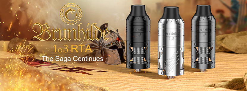 Vapefly Brunhilde 1o3 RTA Atomizer 7ml - Introduction - Vapelink Vape Shop Australia