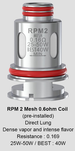 SMOK RPM 2 0.16 ohm coils