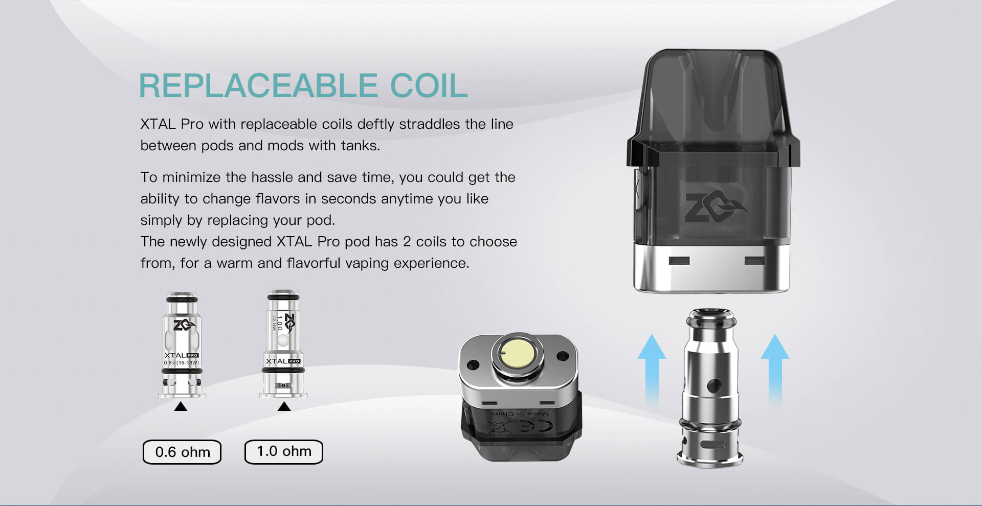 ZQ Xtal Pro Replaceable Coil