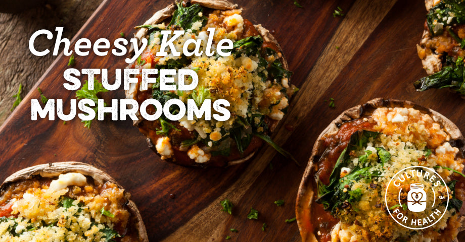 Cheesy Kale Stuffed Mushrooms Recipe Header 01 ?v=1653248621