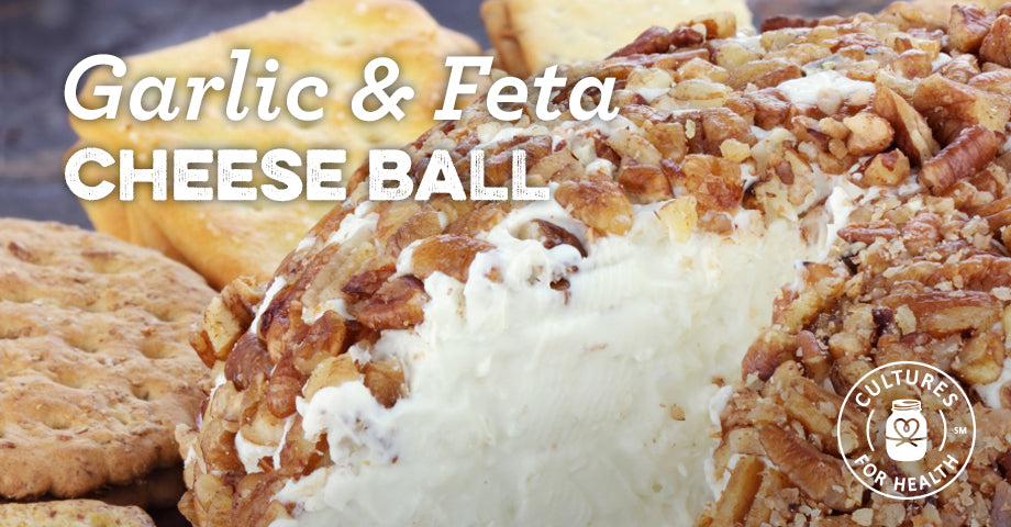 Garlic And Feta Cheese Ball Recipe Cultures For Health 