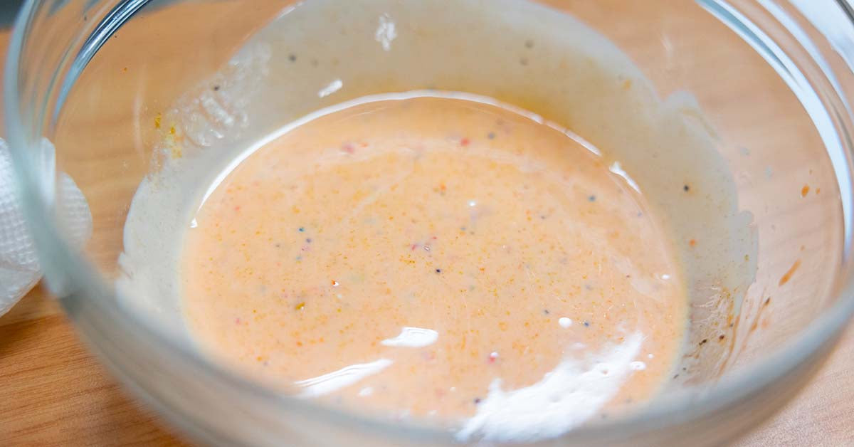 Spicy yogurt mayo substitute