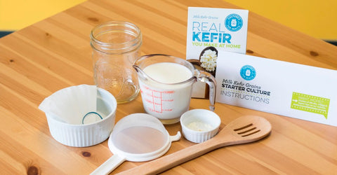 MILK KEFIR GRAIN ACTIVATION — Positively Probiotic