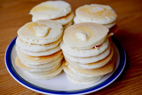 Egg-free sourdough pancakes