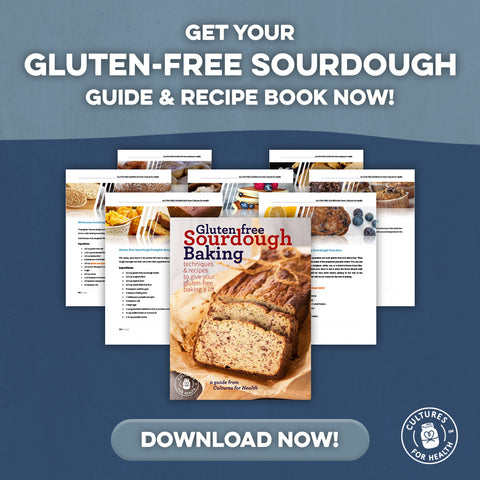 download our gluten-free sourdough guide and recipe books