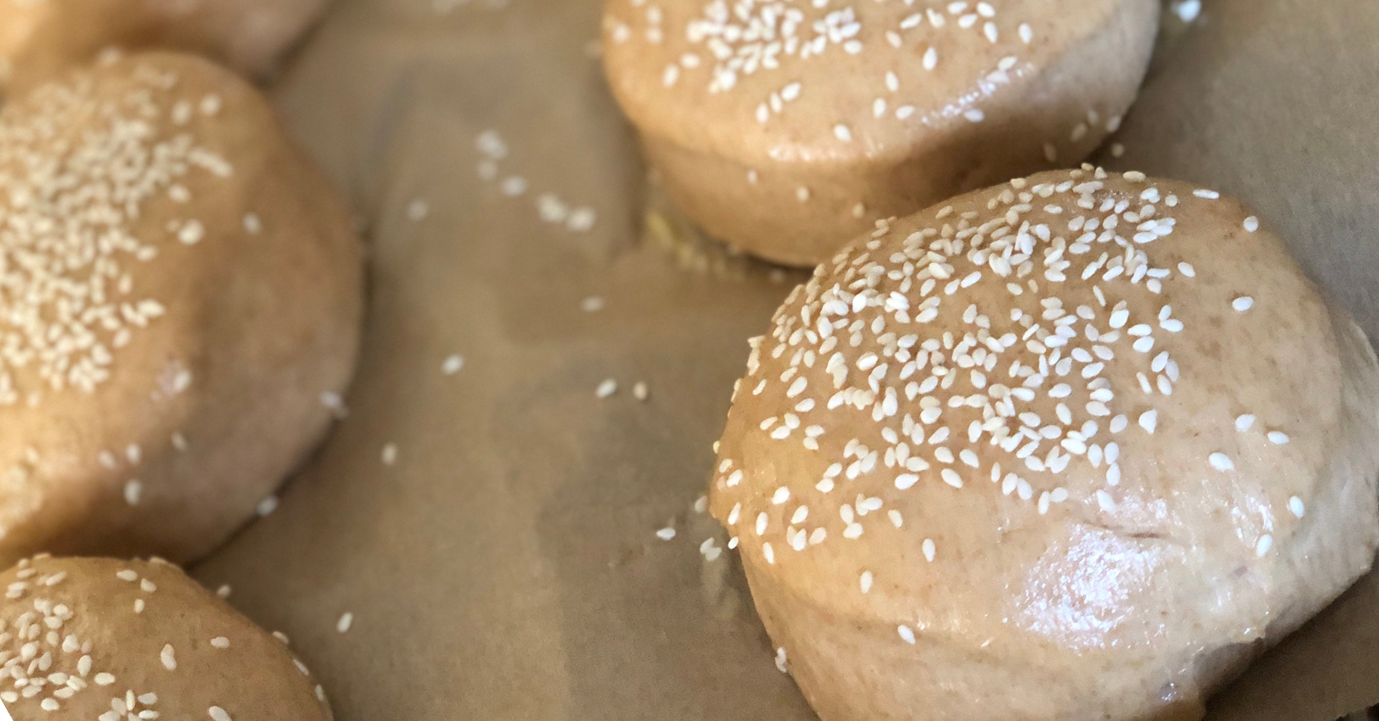 whole wheat sourdough buns