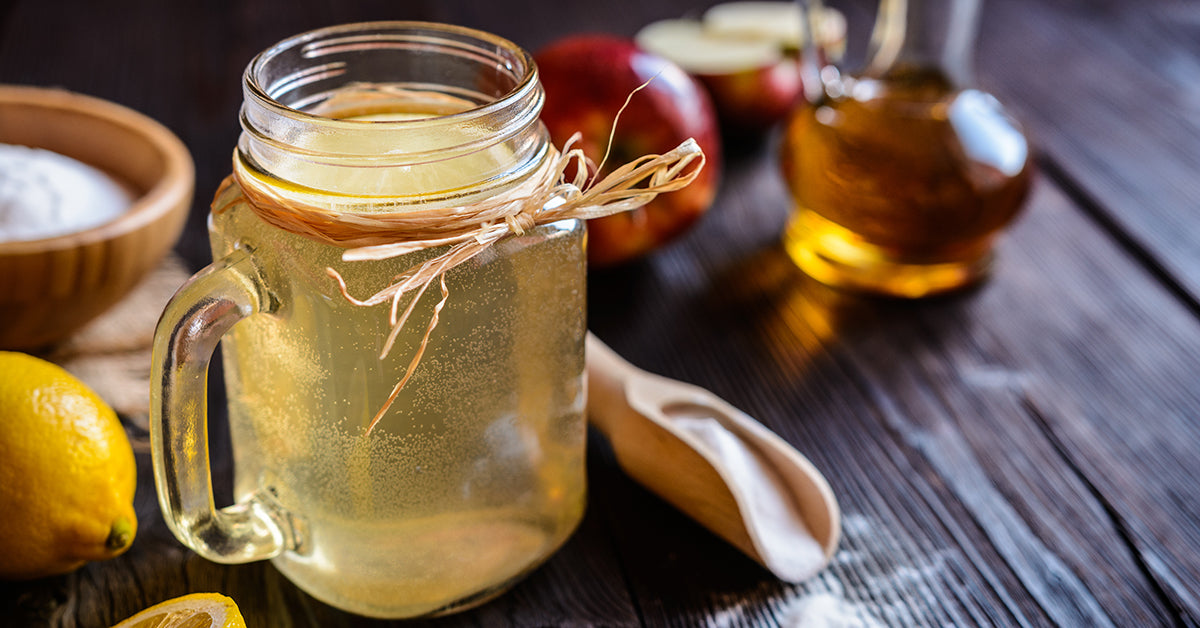 homemade fermented apple cider vinegar 