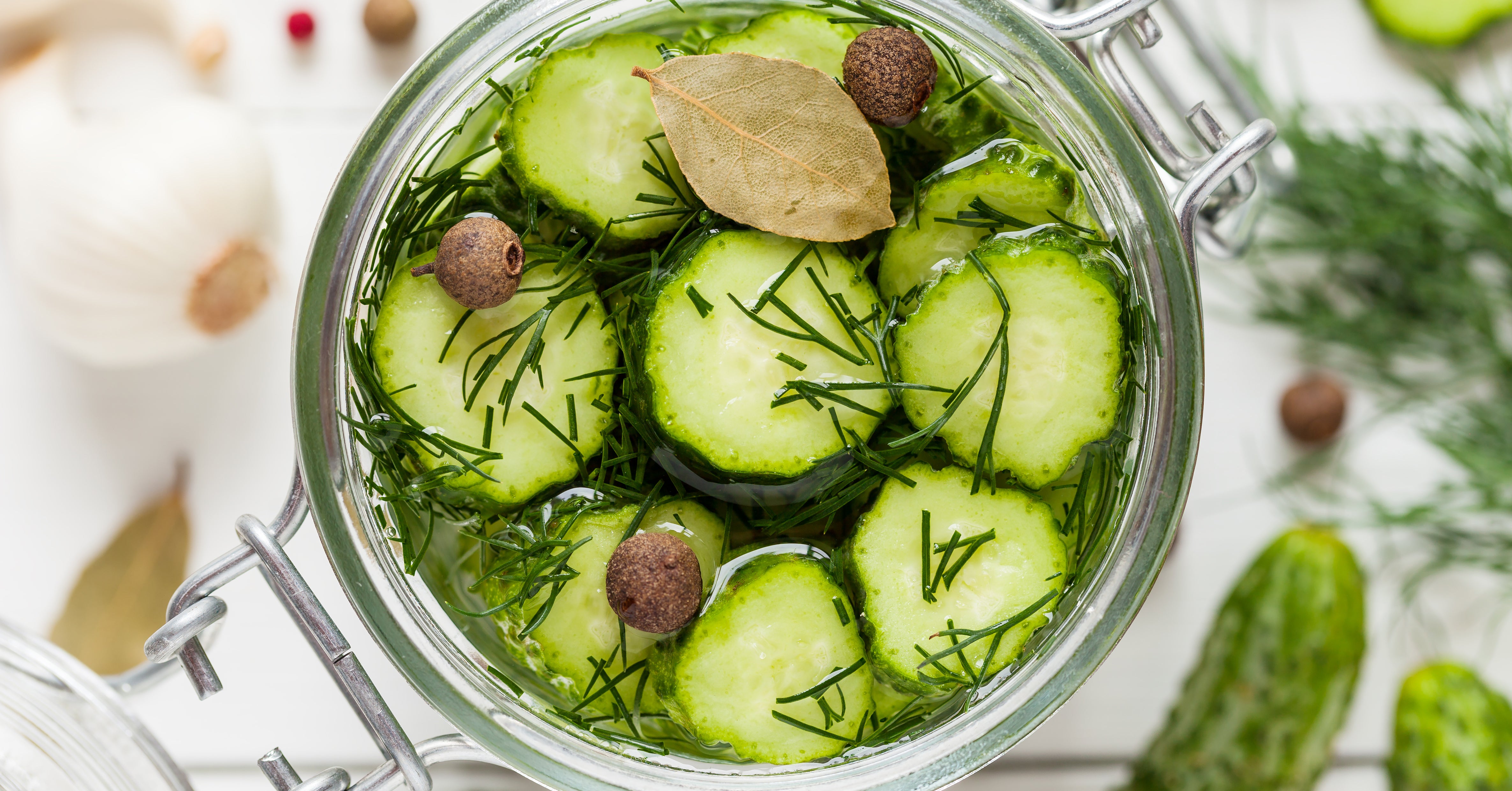 homemade fermentation type pickles