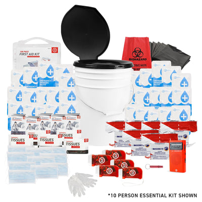 72HRS Essential Group Emergency Kit - 10 Person
