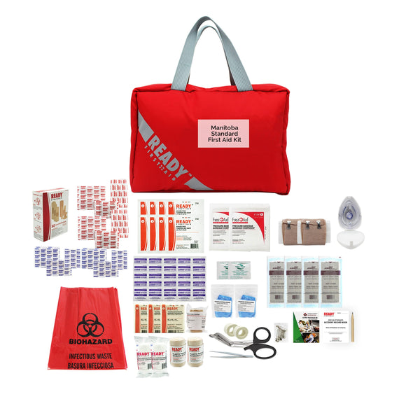 standard first aid kit supplies