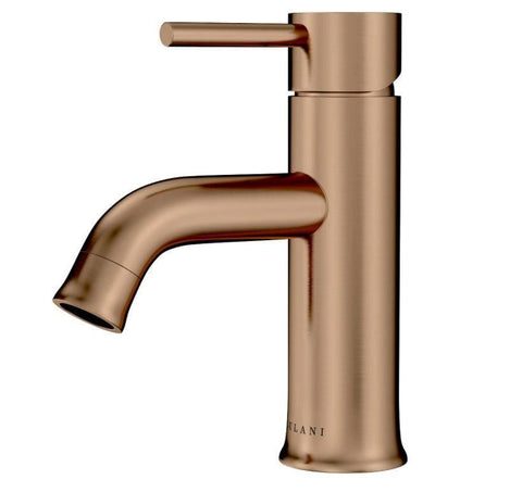 Aruba single-hole bathroom faucet