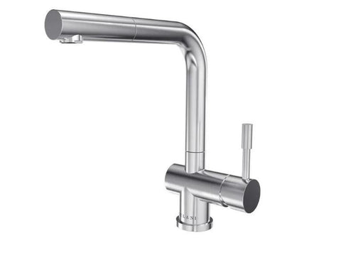 Nassau pull-out kitchen faucet