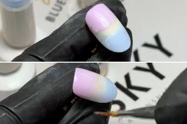 How to create ombre nails