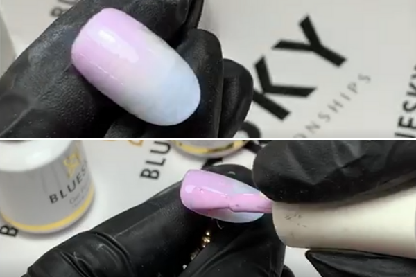 How to create ombre nail art