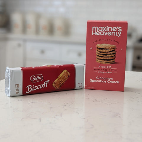 Lotus Biscoff, Caramelized Biscuit Cookies, non GMO + Vegan - 8.8 Oz (Pack  of 10)