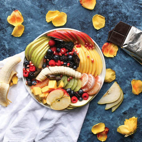 healthy superbowl desserts charcuterie platter