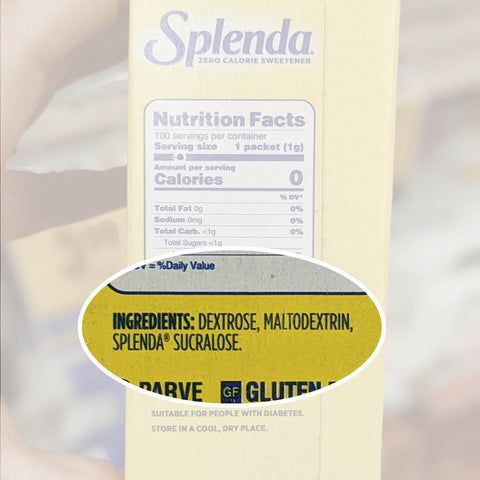 splenda ingredients