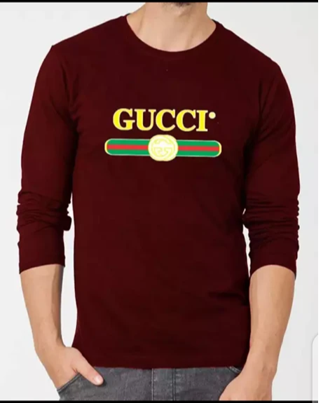 gucci maroon shirt