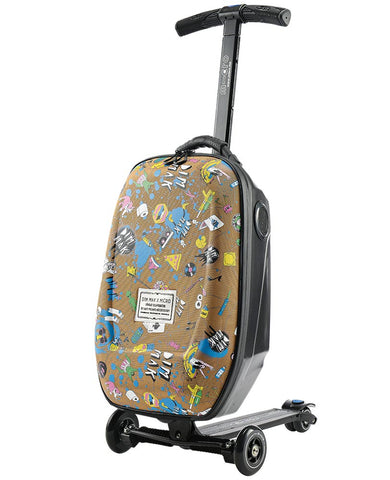 Steve Aoki Luggage Scooter 