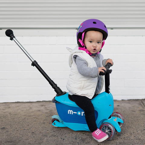 Mini2Go Deluxe plus ride on baby scooter