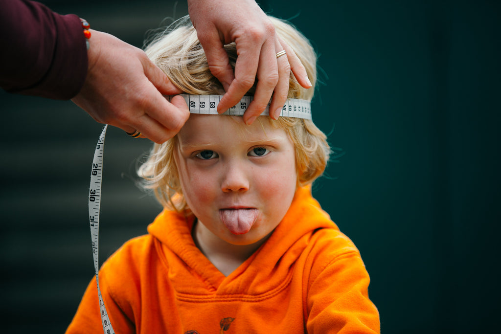 Measure your childs head