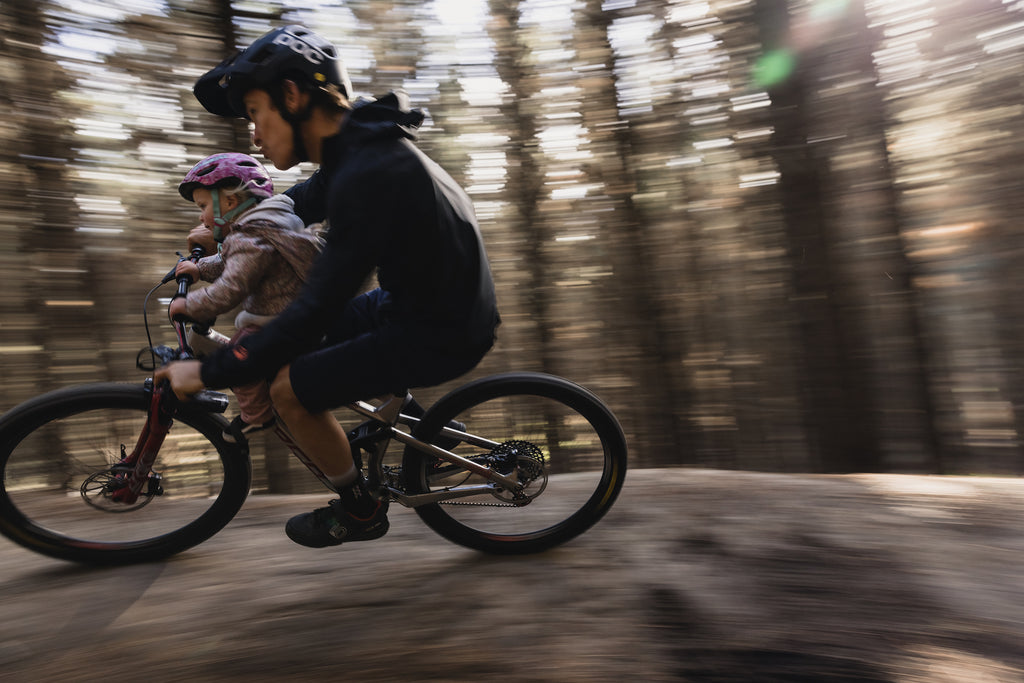 Sam Blenkinsop on the trails in New Zealand