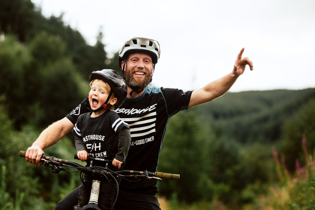 Shotgun bike rides in Scotland