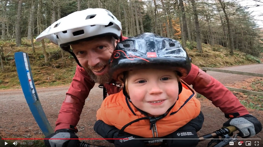 Trev and brook mountain biking 
