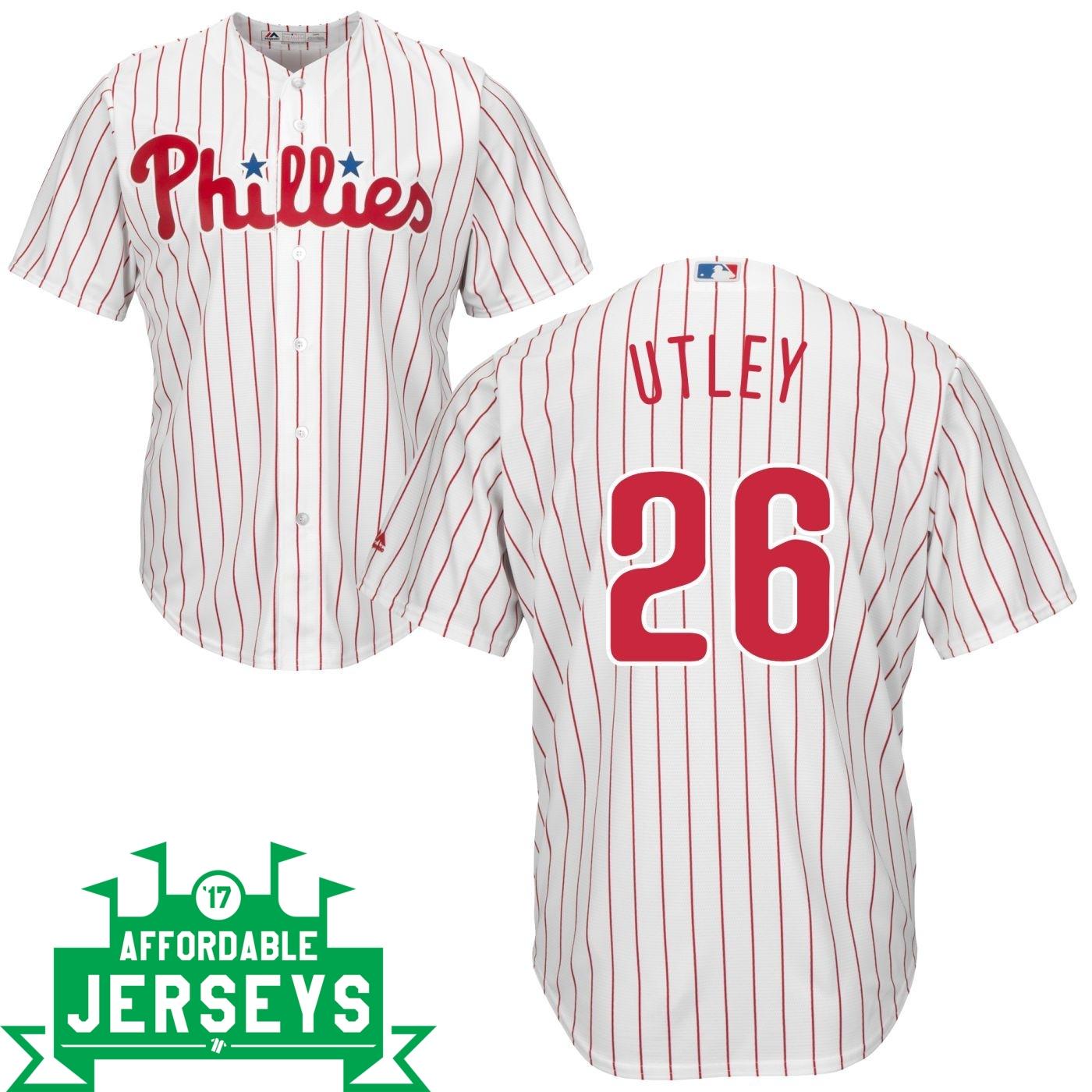 chase utley signed jersey