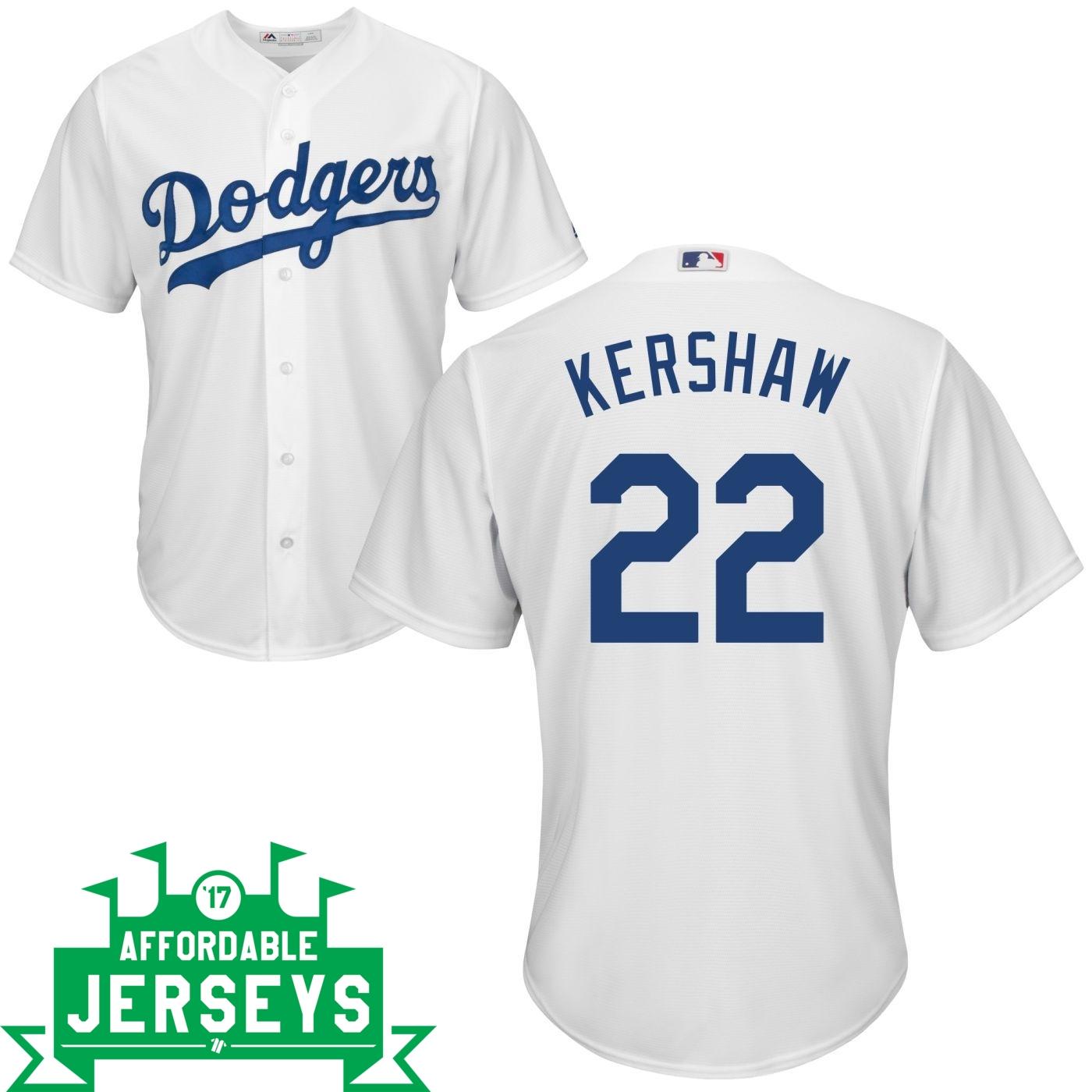 clayton kershaw jersey number