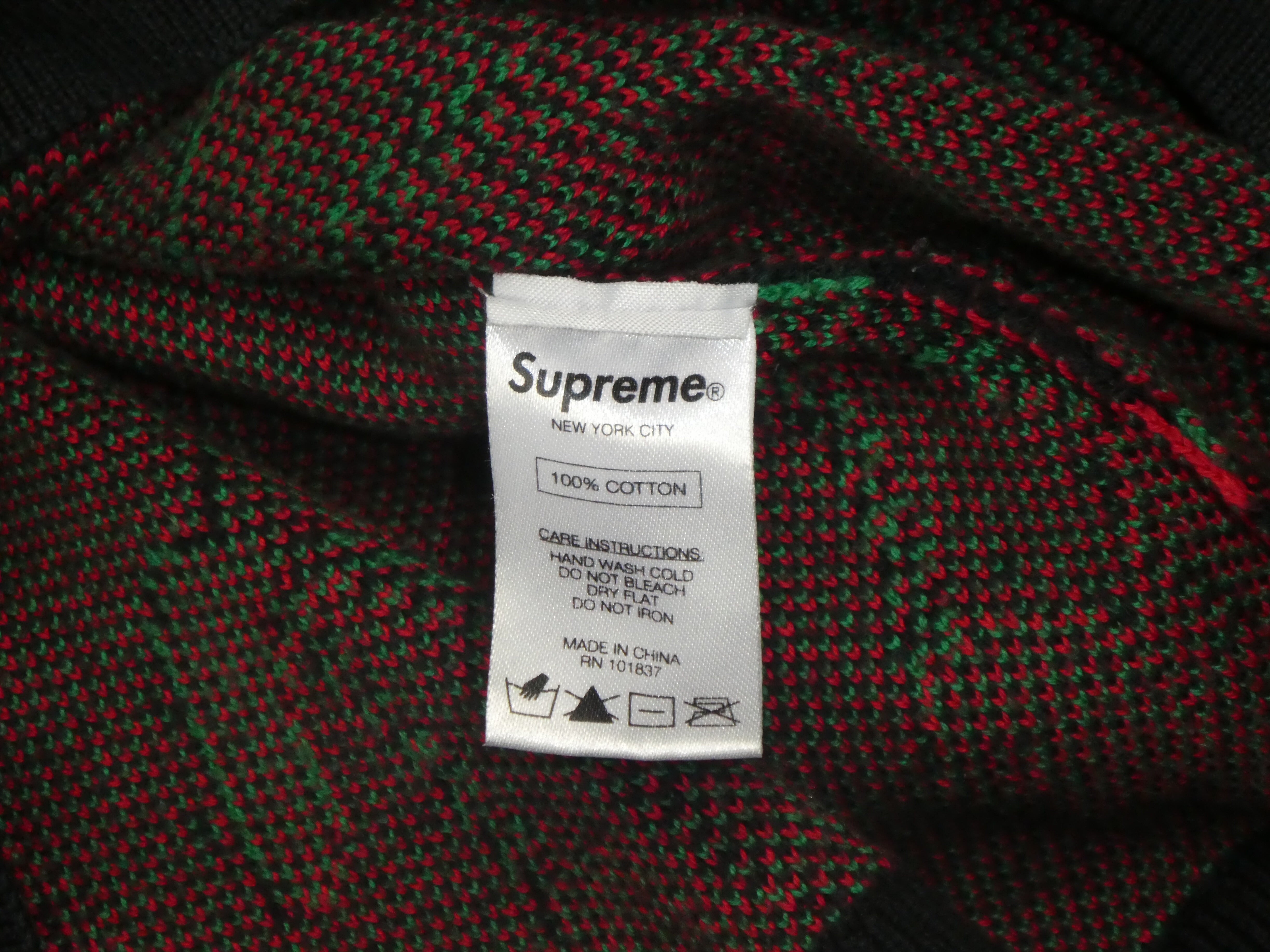 supreme cherry sweater