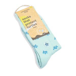 Sea Turtle Socks that Support our Oceans - Lilybranch - Sea Turtle Socks