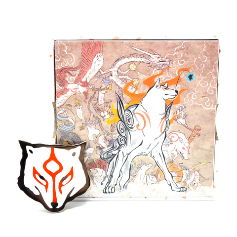 Buy Okami Button Pinback Set Amaterasu Okikurumi Ninetails Online