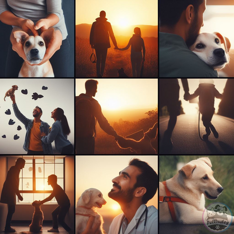 Conclusion image collage pets and humans