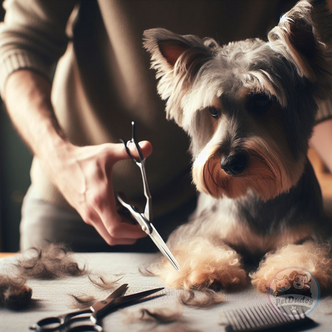 Pet hair trimming