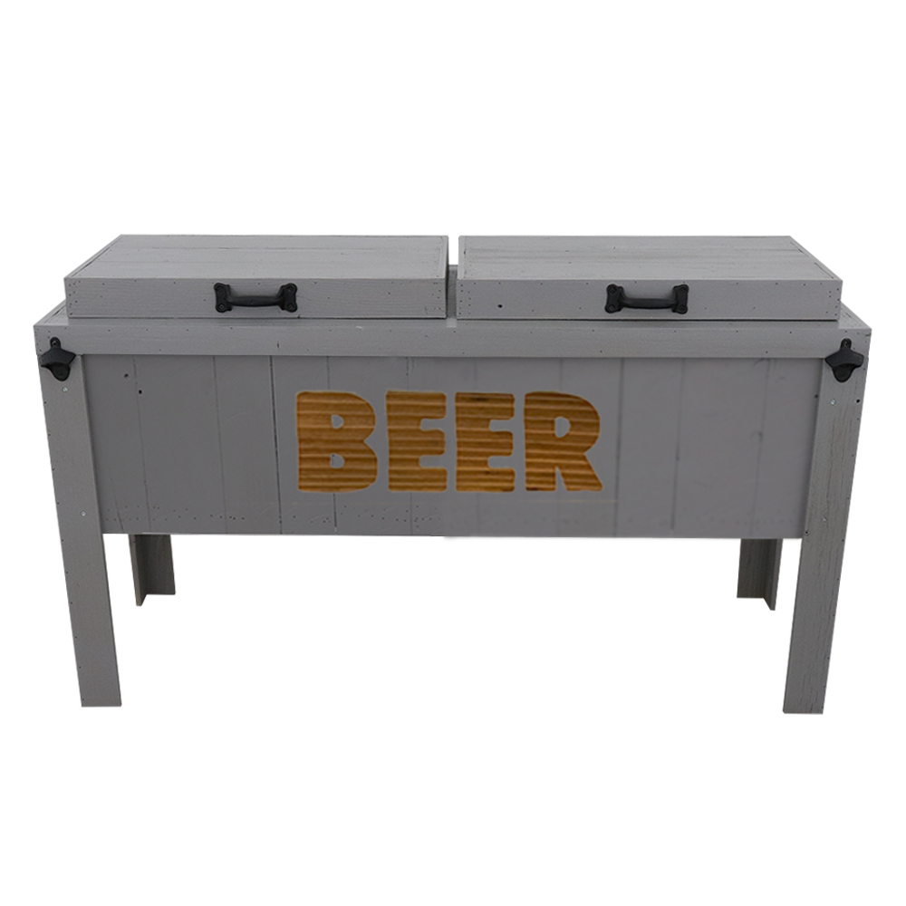 Double Cooler with 1 Engraved Line - Stonehedge - Haggards Rustic Goods product image