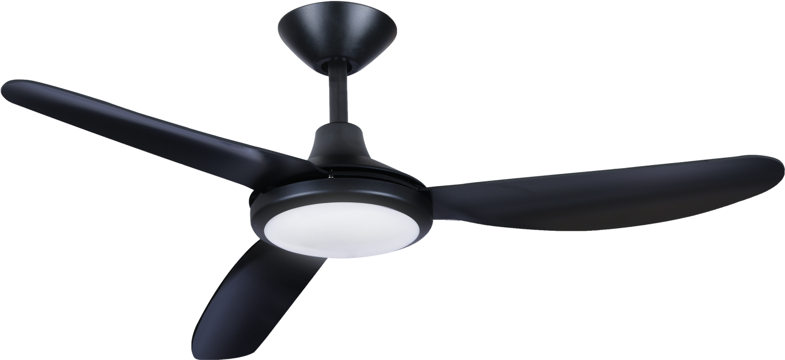 polar dc ceiling fan with led light