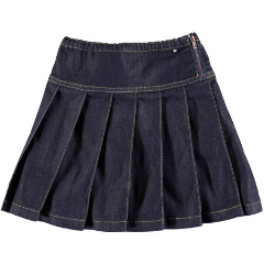 Molo - Girls Bina Denim Skirt at Bloom Moda Online Children's Designer Clothes Boutique